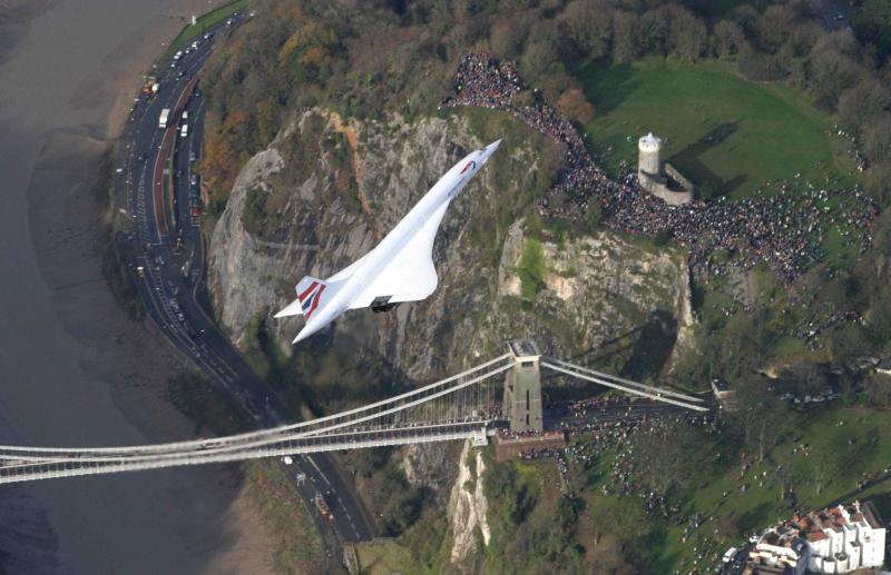 Concorde over Bristol
